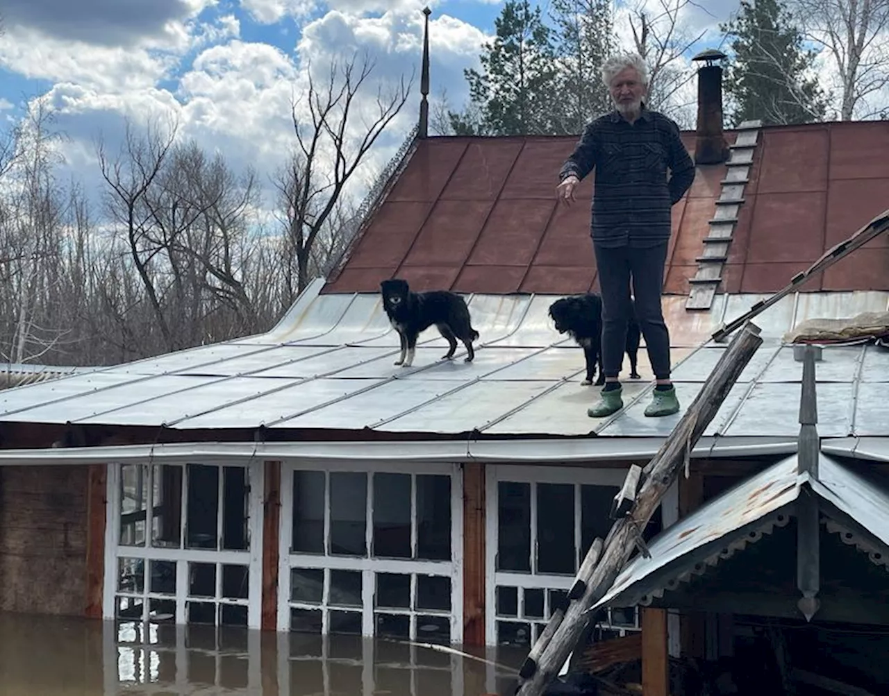 Rising waters in Russia's Kurgan expected to peak on Monday