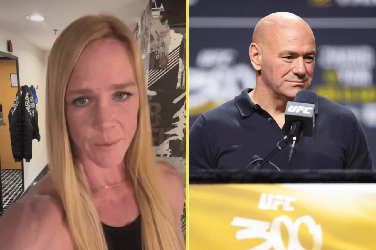 Holly Holm shares defiant message in response to Dana White suggesting she should retire after loss to...