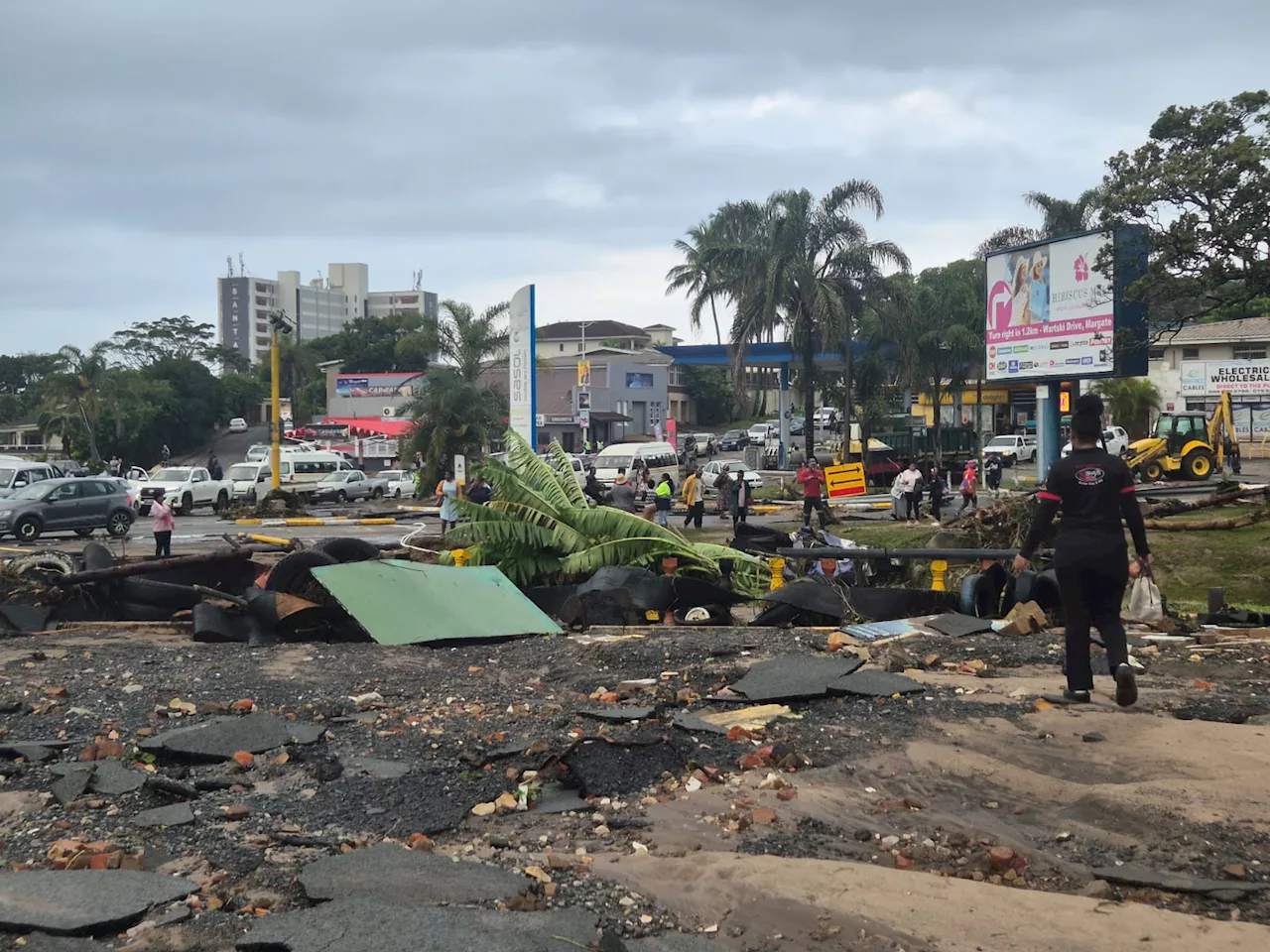 FLASH FLOODS: Three dead as storm leaves trail of utter devastation in Margate [ PICS]