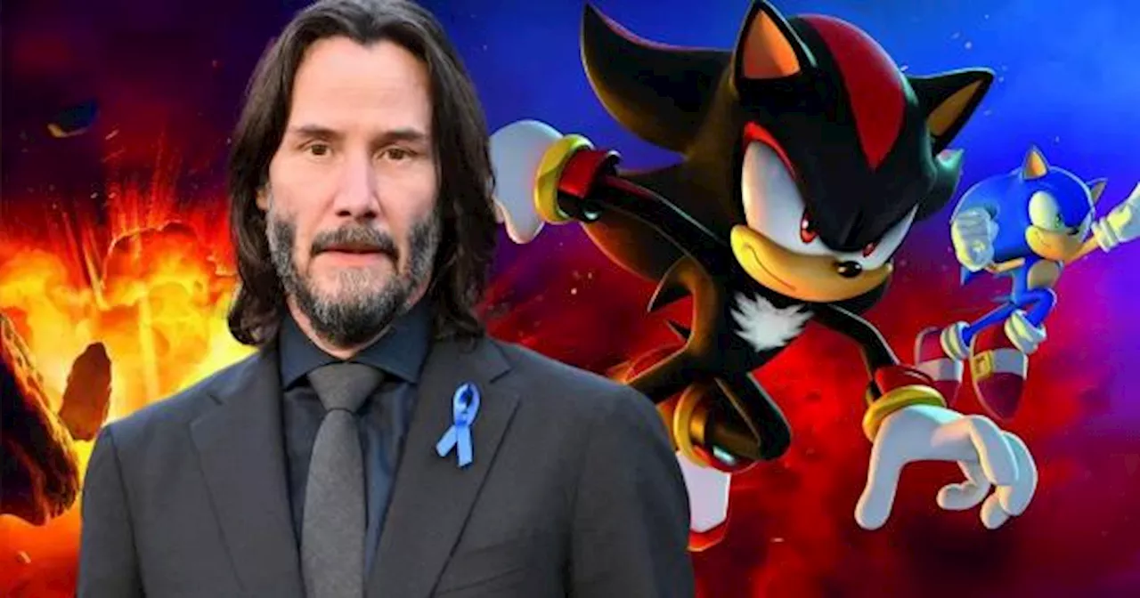 OFICIAL: Keanu Reeves será Shadow, el erizo, en 'Sonic 3'