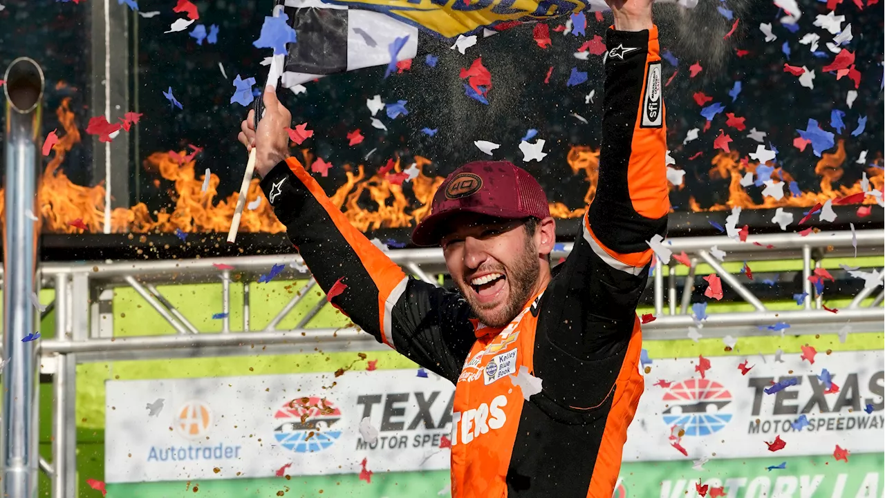 Elliott ends 42-race winless streak with overtime win in NASCAR Cup race at Texas