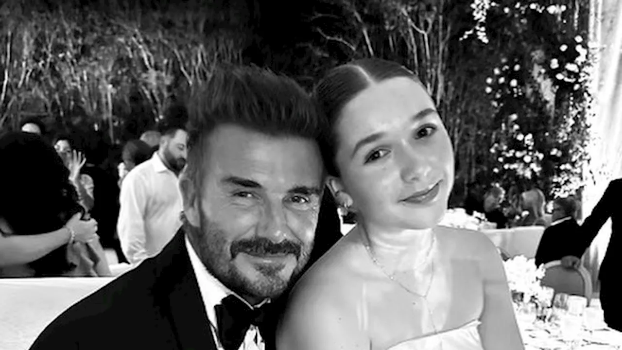 Polemica sui social per un commento di David Beckham sulla figlia