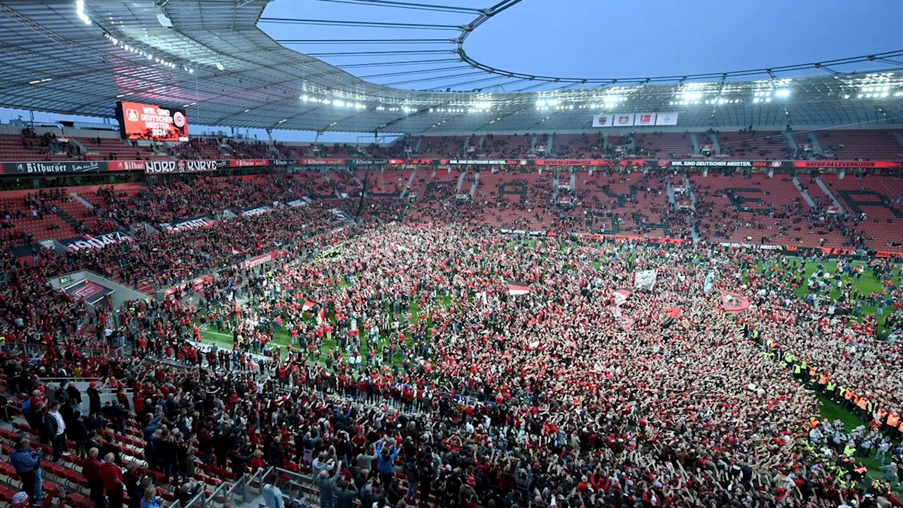 Leverkusen ist Meister: Droht wegen Platzsturm trotzdem eine Strafe durch DFL?