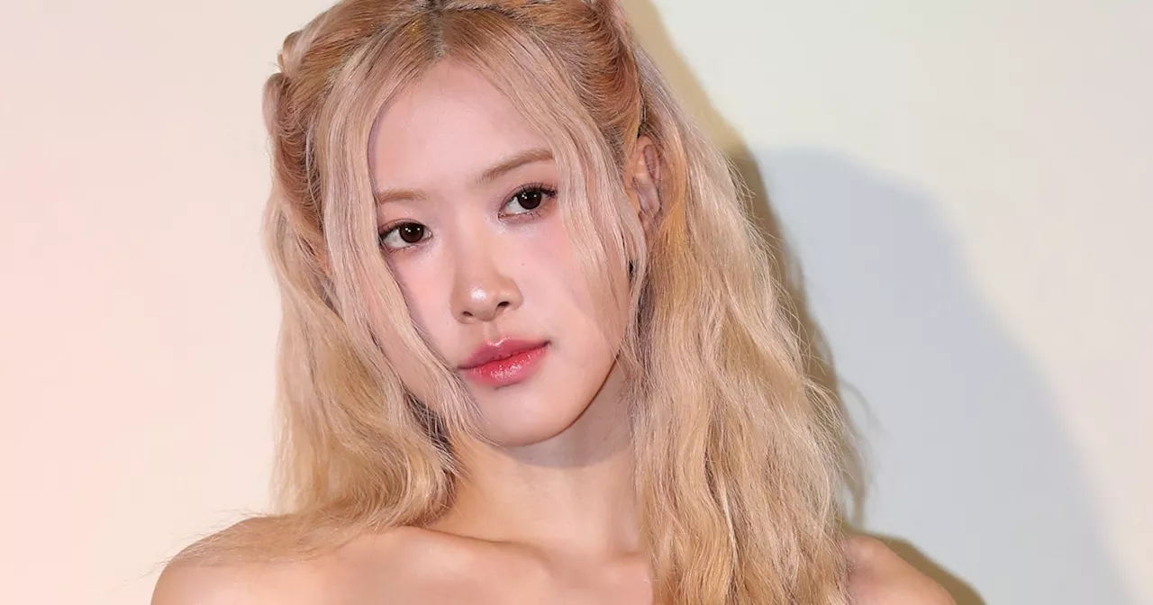 Blackpink's Rosé Looks Like Royalty In a Sculptural Corset Dress