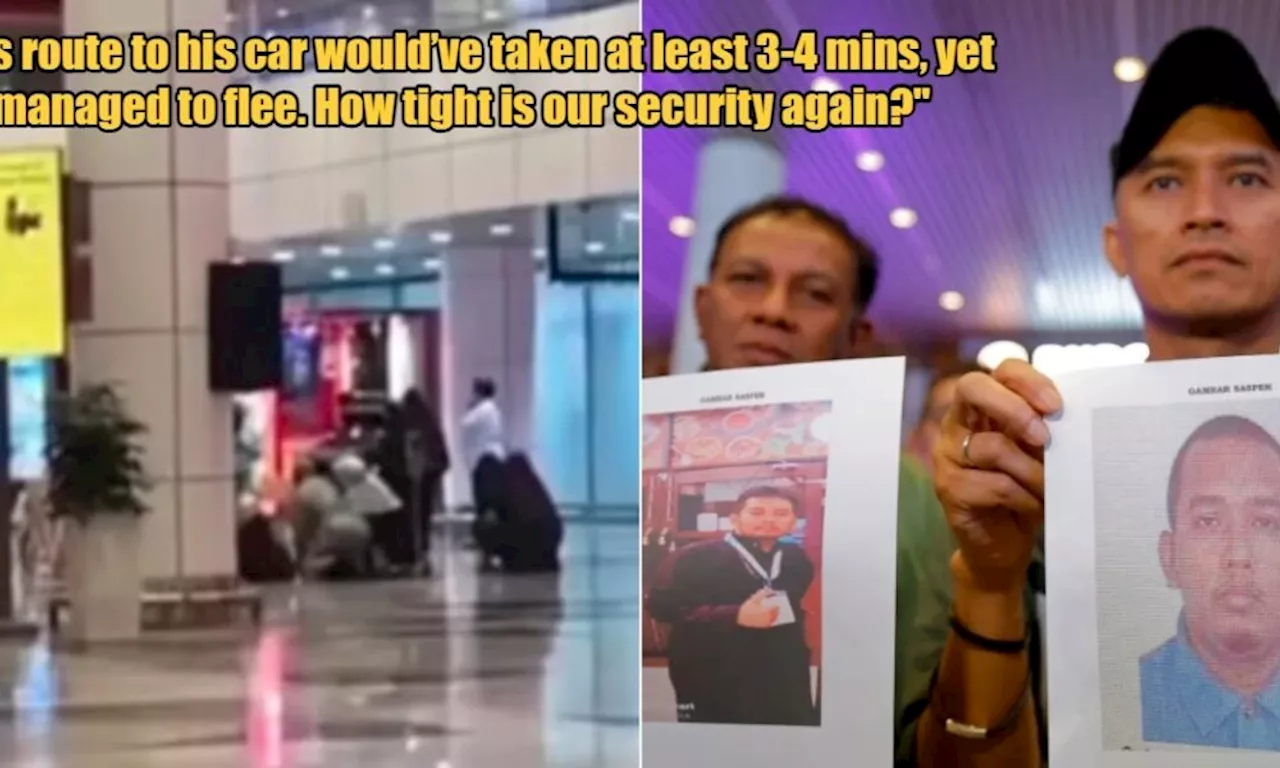 M'sians Share Their Disappointment Over How EASILY KLIA Shooting Suspect Managed to Escape