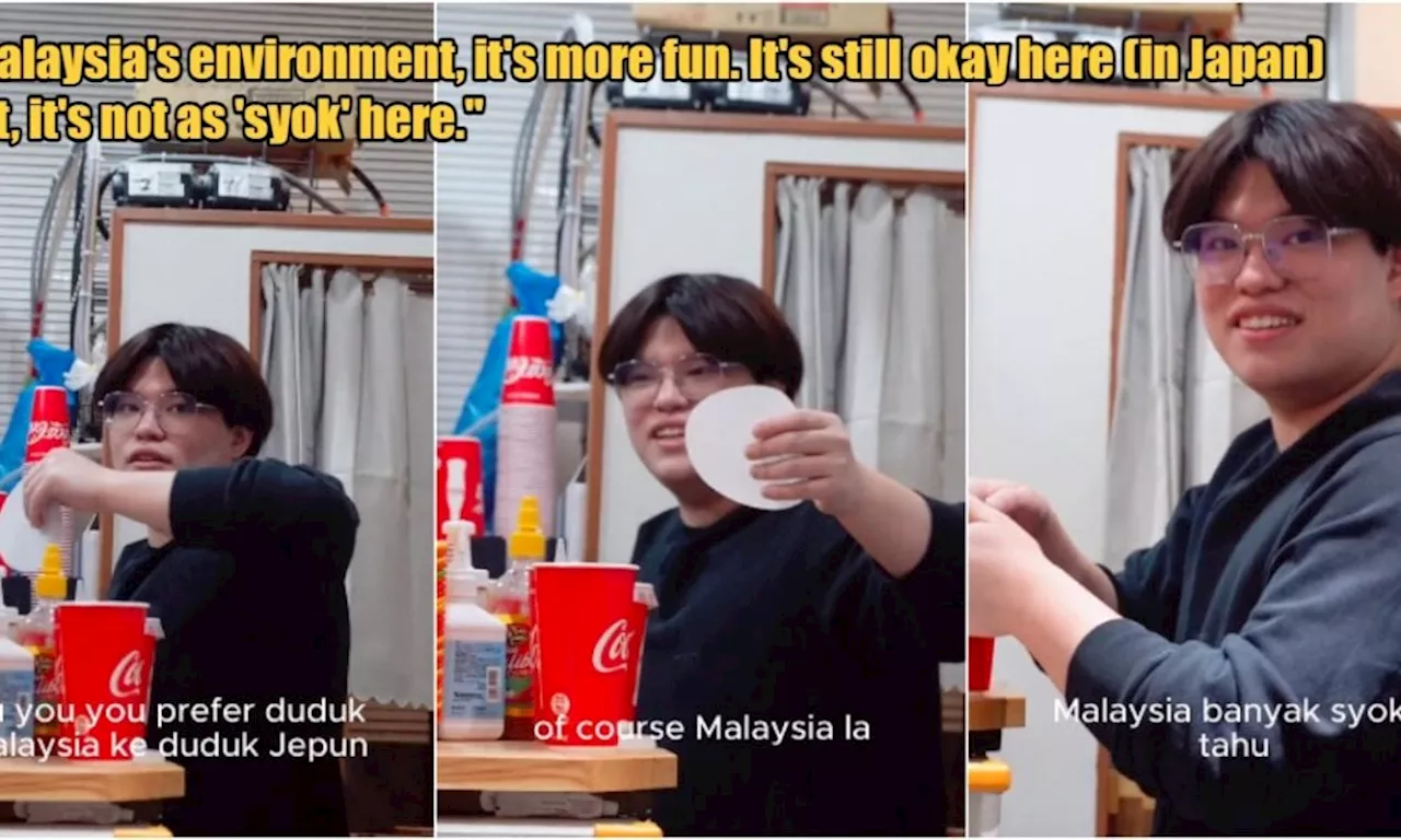 Malaysian Man Running a Restaurant in Japan Says He Prefers Malaysia as it is More 'Syok' Here!