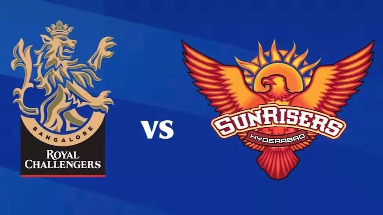 RCB vs SRH Dream11 Prediction: ఆర్‌సీబీతో హైదరాబాద్ ఫైట్.. బలాబలాలు, తుది జట్లు, డ్రీమ్11 టీమ్ టిప్స్ ఇలా..!