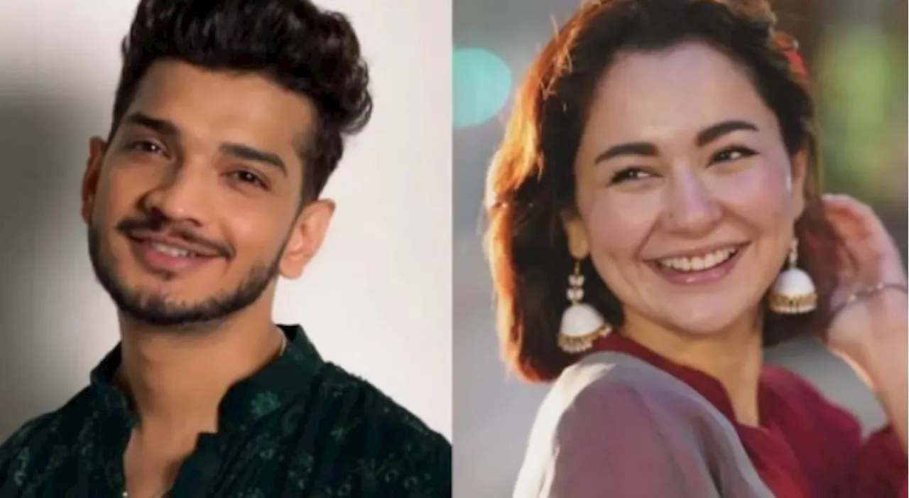 Indian star Munawar Farooqi leaves message for Hania Aamir