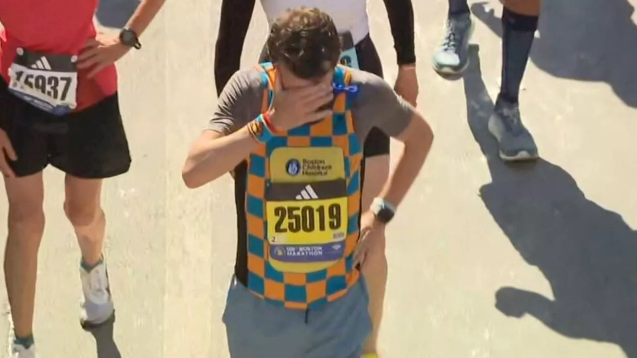 Patrick Clancy corre el maratón de Boston en memoria de sus tres hijos asesinados