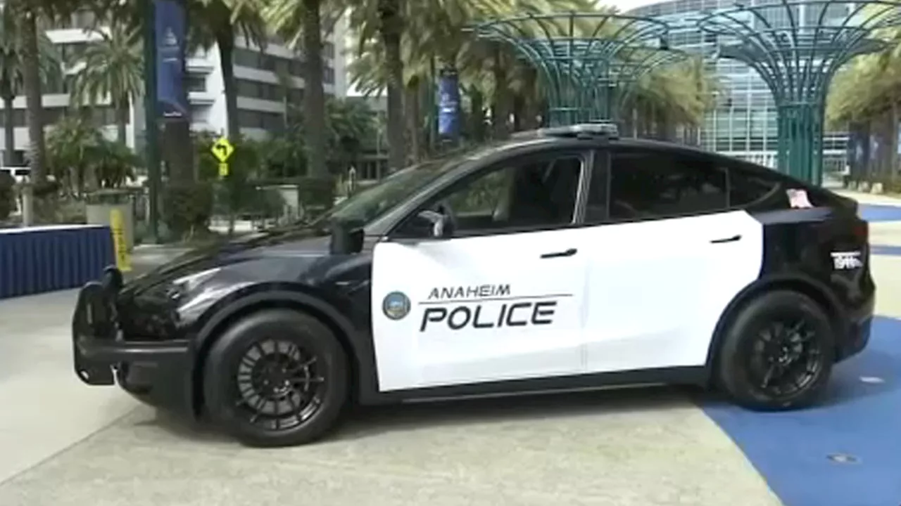 Anaheim Police Department set to launch new Tesla police vehicles