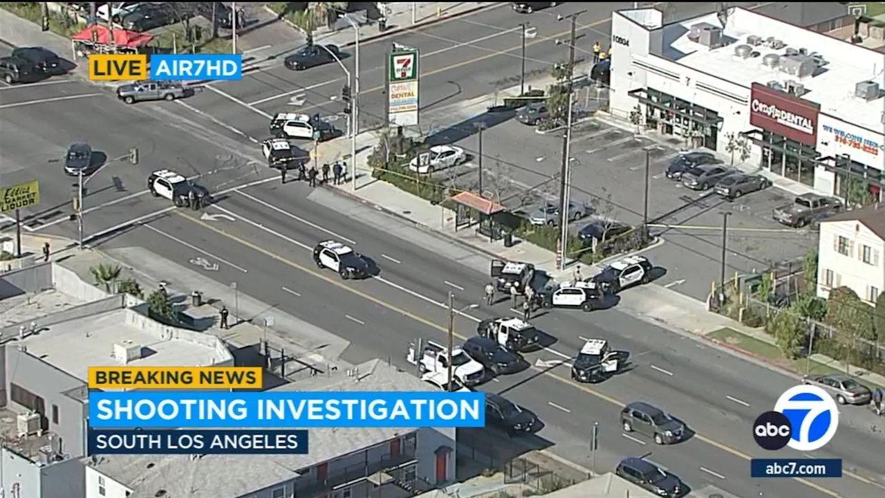 Teen boy killed in South Los Angeles shooting; investigation underway