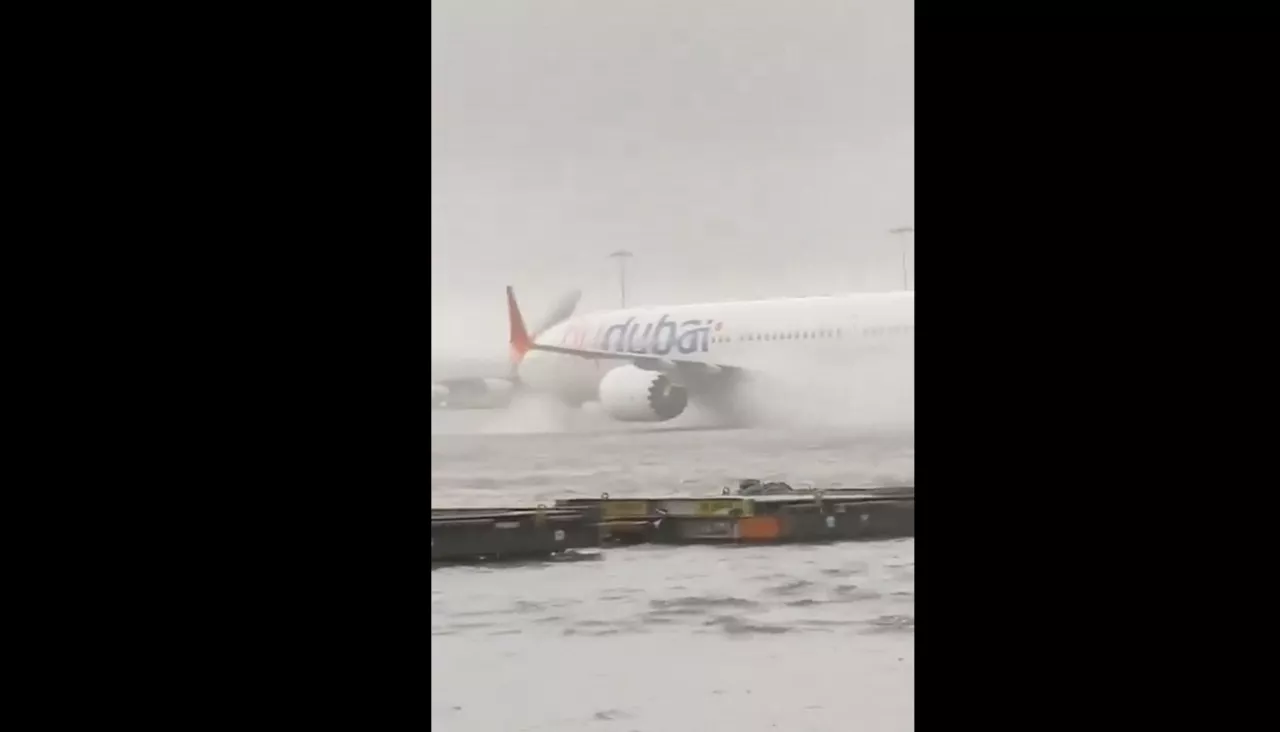 Des inondations monstres à Dubaï, aéroport sous l'eau : le vol Emirates Lyon-Dubaï gêné