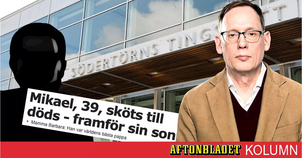 En familj har krossats och den misstänkte ler