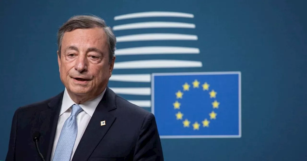 Draghi: 'Urgente ripensare la Ue. Serve un cambiamento radicale'