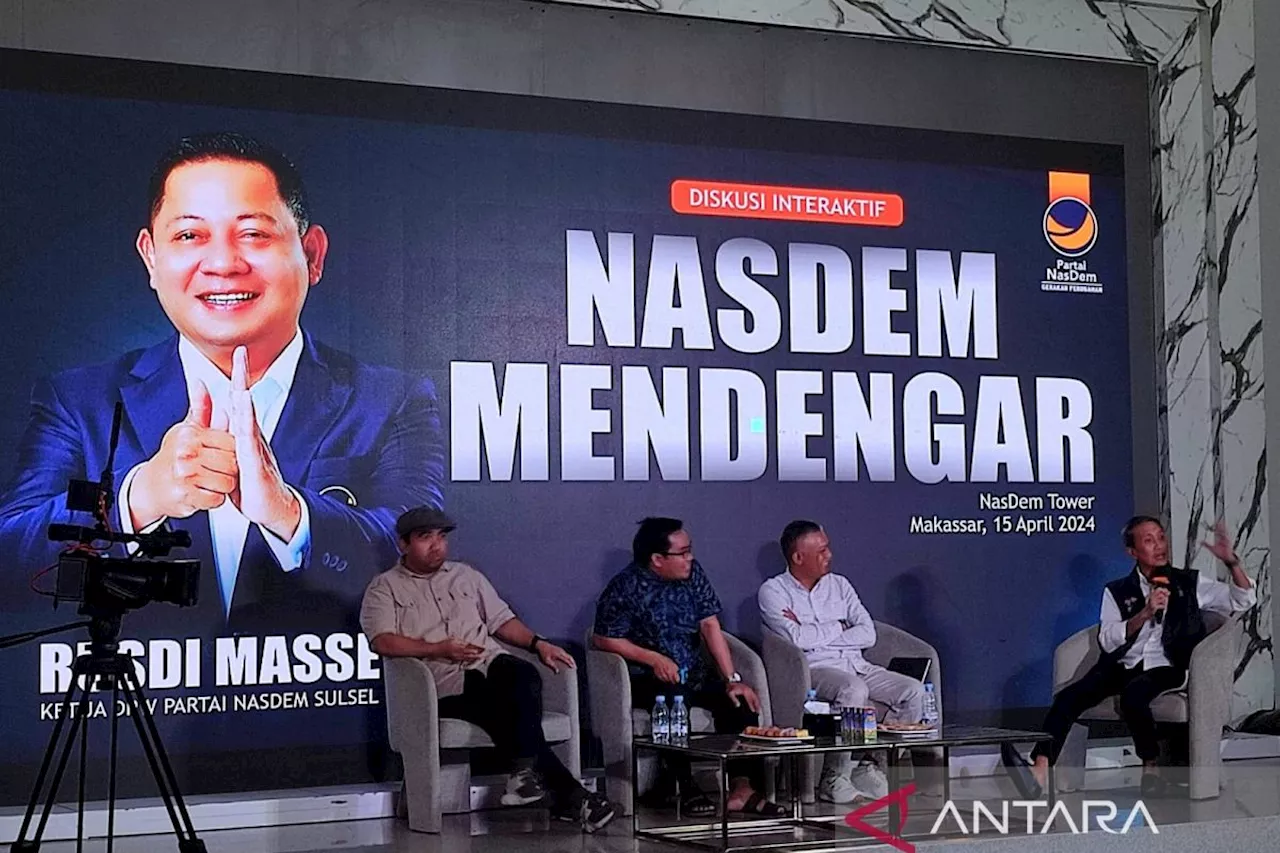 NasDem Sulsel buka ruang mendengar hadapi Pilkada serentak