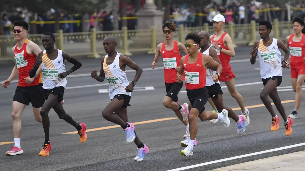 Beijing half marathon results under investigation after runners appear to hand win to Chinese star