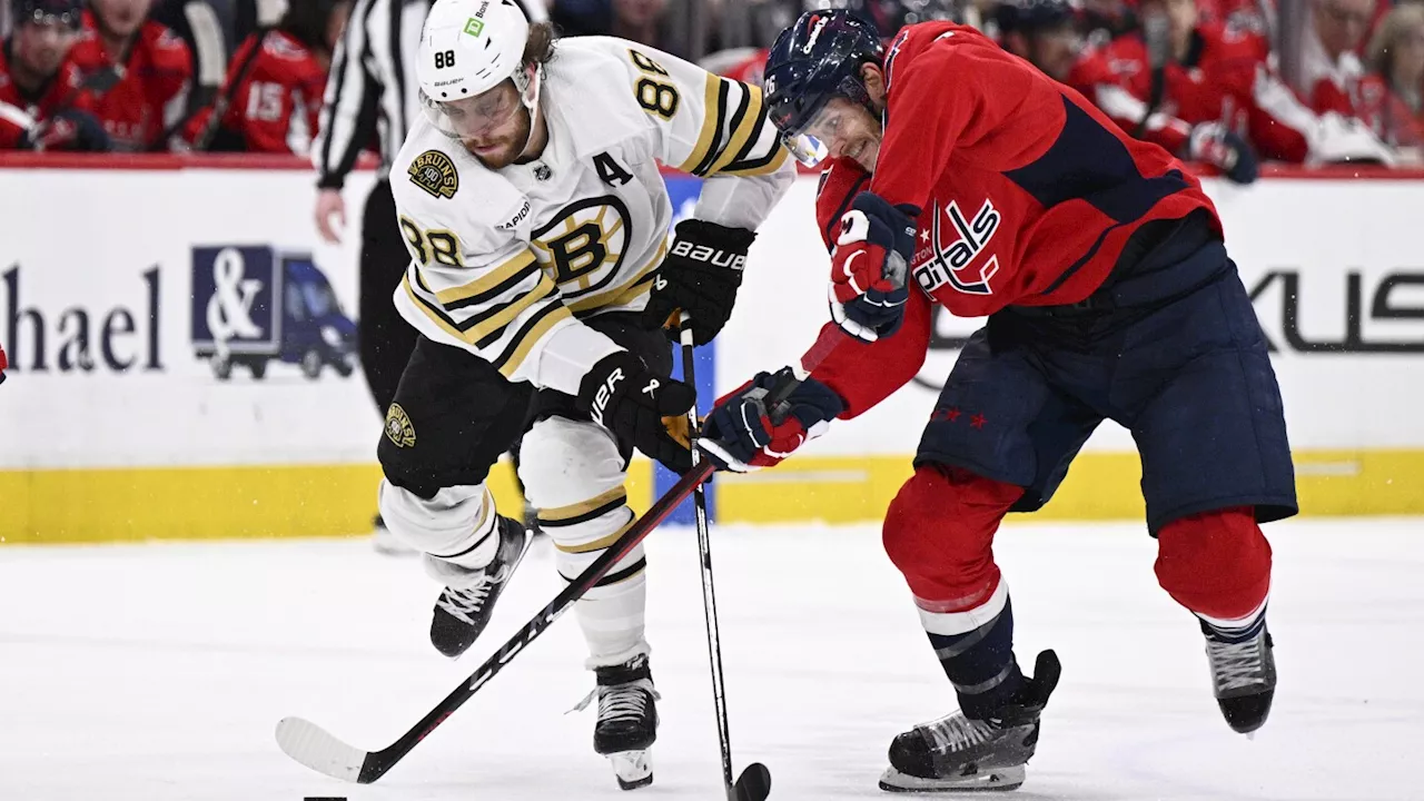 Capitals shut out Bruins