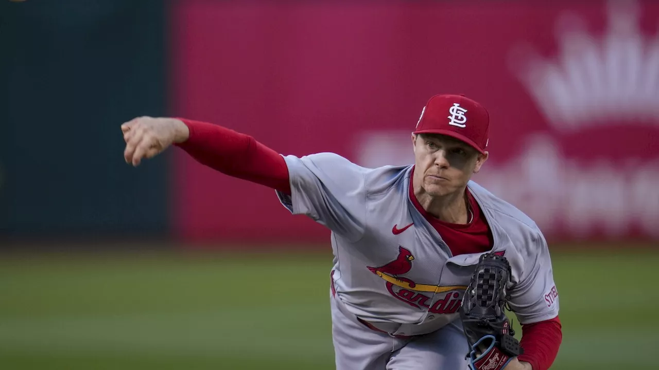 St. Louis Cardinals' Sonny Gray pitches against Oakland Athletics