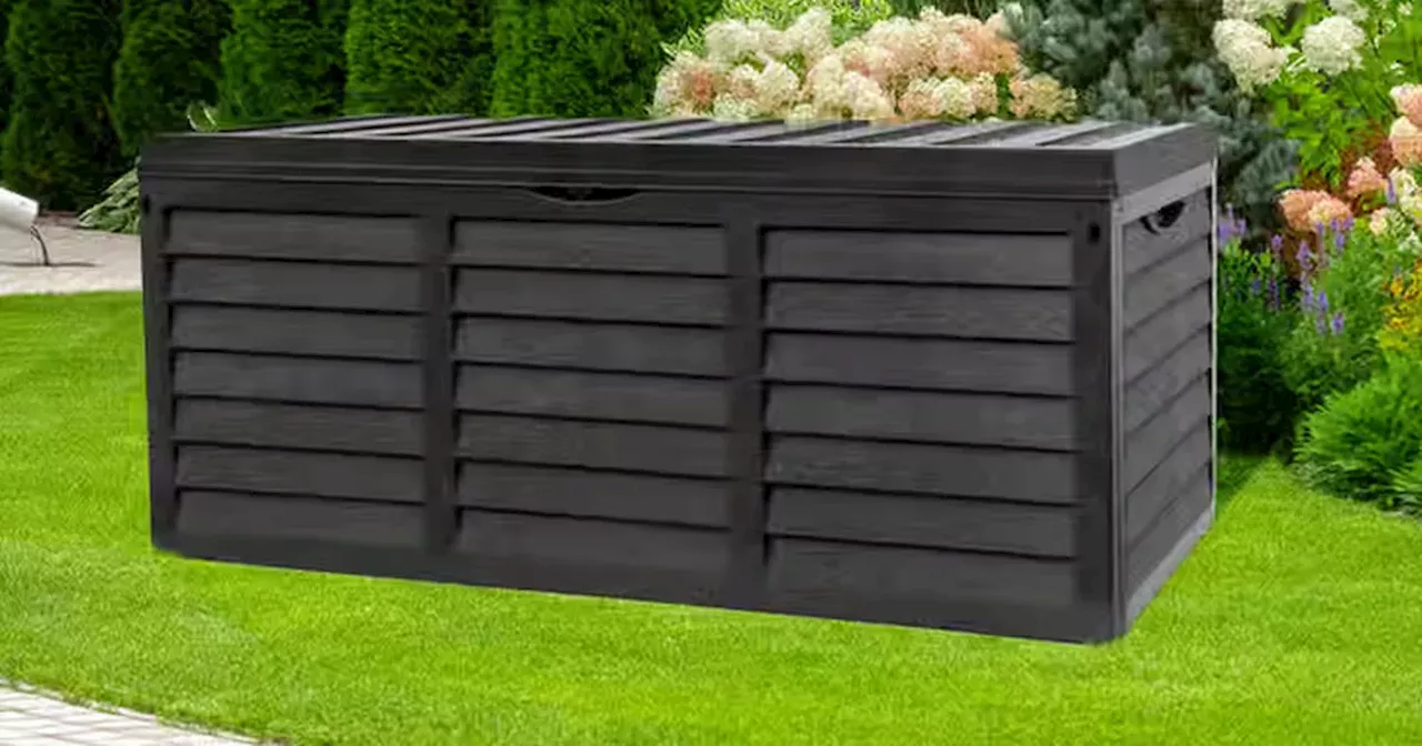 Shoppers rush to buy £40 garden storage box as price drops below The Range