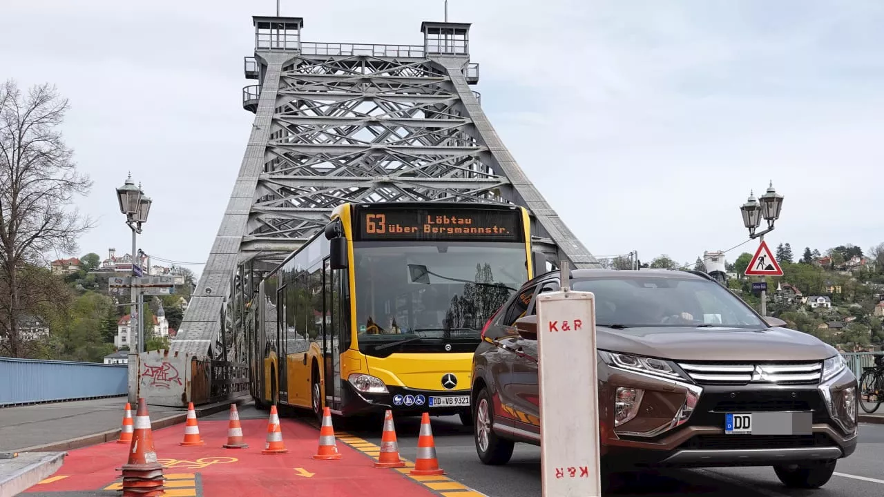 Dresden bricht umstrittenes Verkehrsprojekt am Blauen Wunder ab