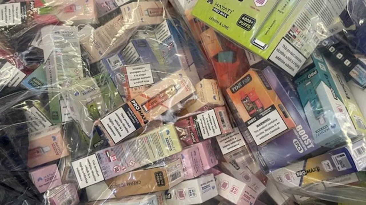 Illegal vapes seized as three Preston and South Ribble stores fail under-age purchases