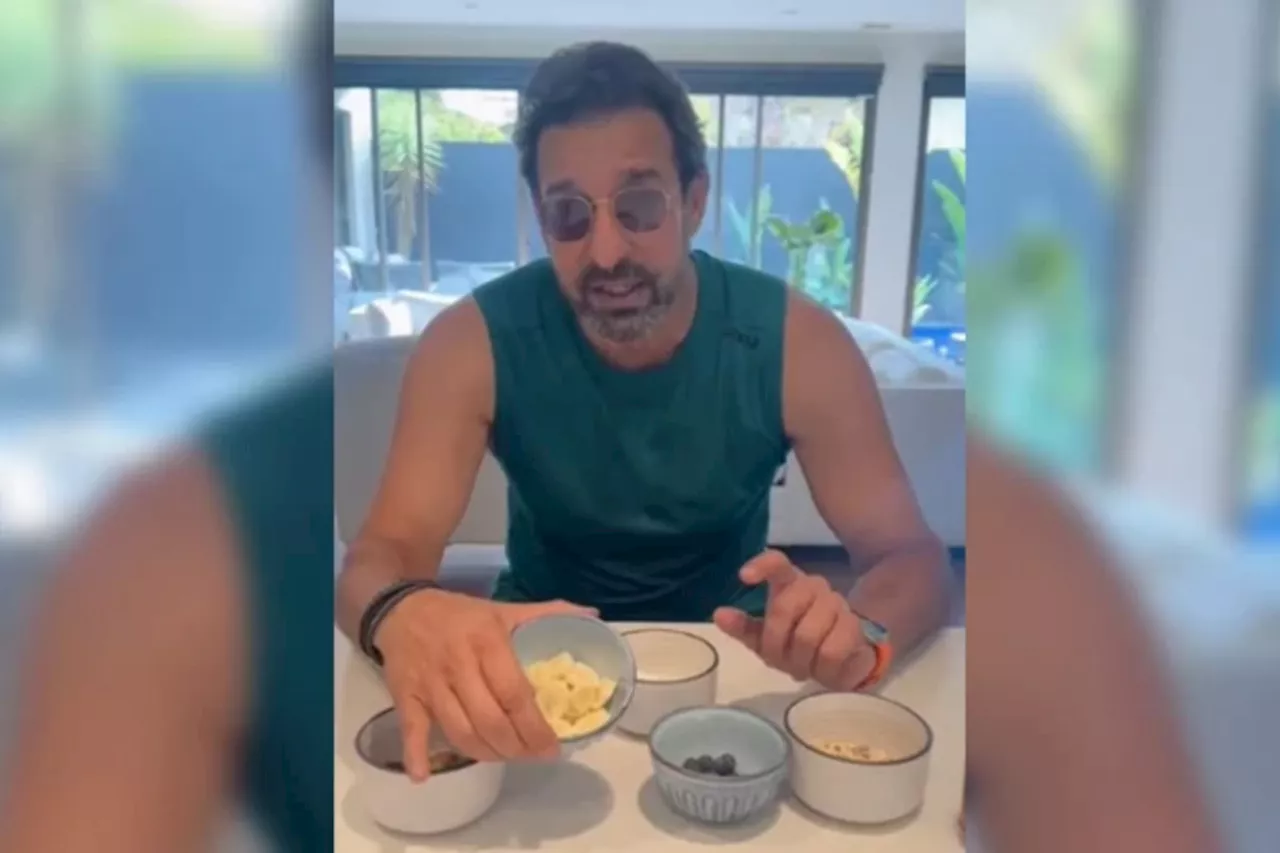 ‘No nihari and naan’: Wasim Akram reveals his morning diet