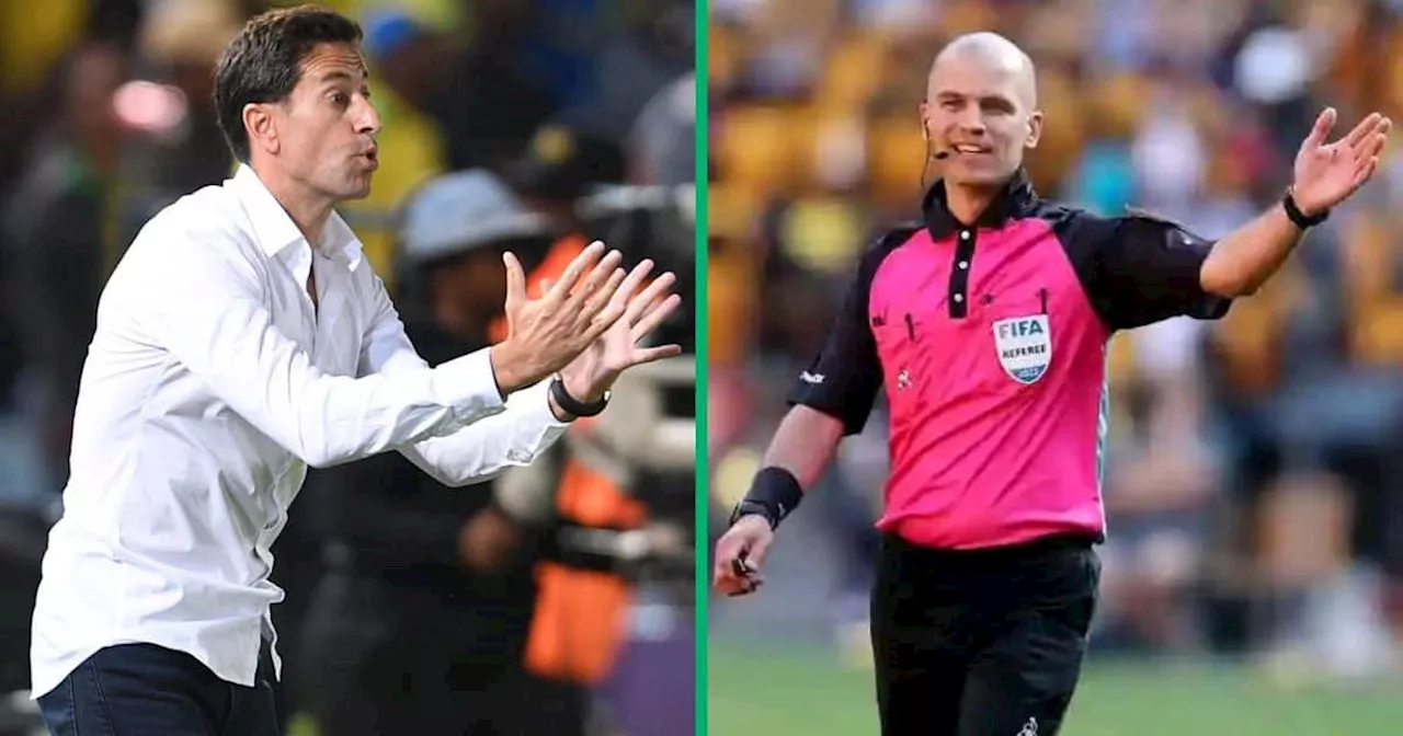 Former Referee Ace Ncobo Disagrees With AmaZulu Coach Pablo Franco Martin About Penalty Decision