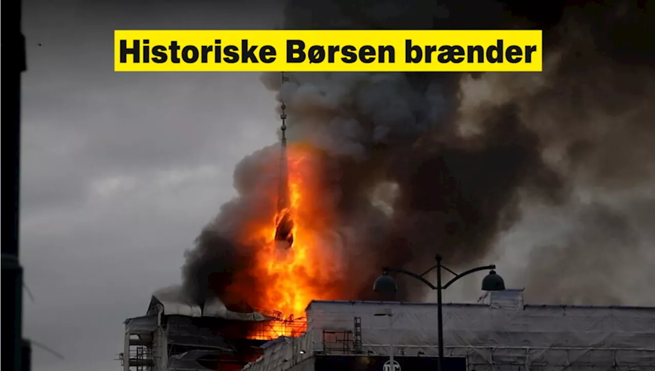 Efter brand i ikonisk bygning: Forsikringsselskaber melder ud