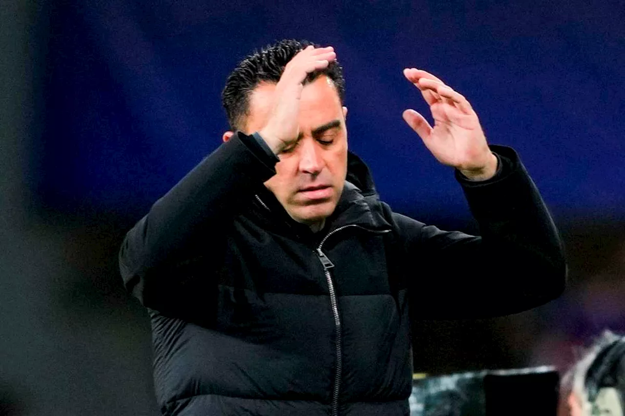 Barcellona, Xavi attacca: “Eliminati per un errore dell’arbitro”