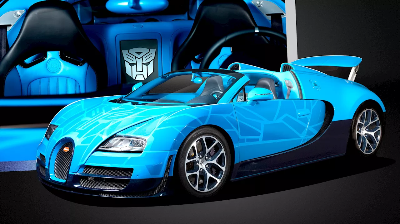 Bugatti Veyron GS Vitesse “Transformers” Proves You Don’t Have To Grow Up To Be Rich