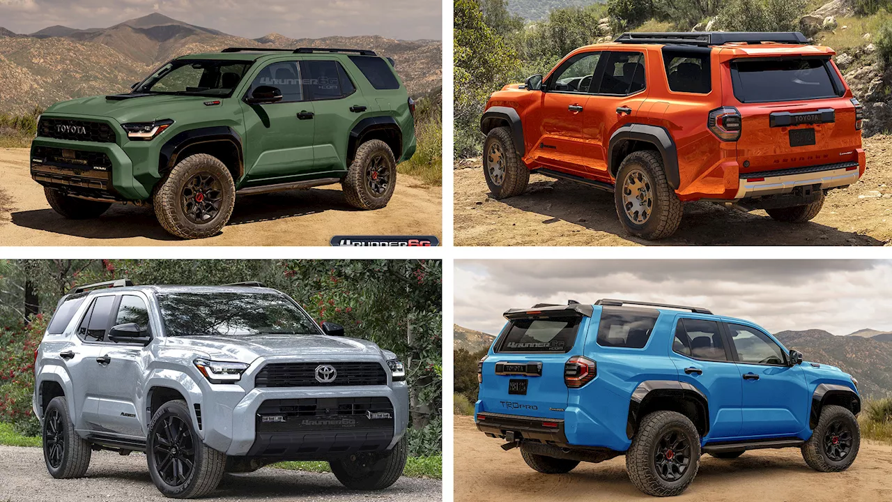 The 2025 Toyota 4Runner Looks Good No Matter The Color