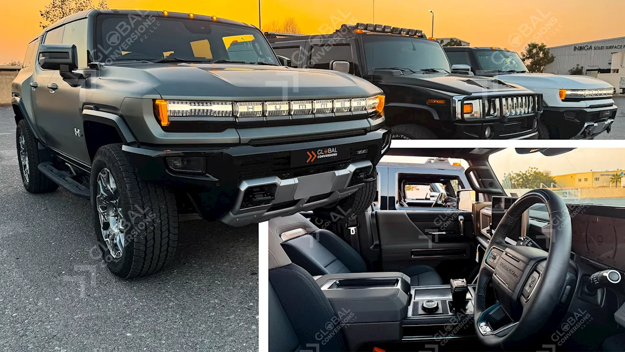 This Company Converts GMC Hummer EVs To Right-Hand Drive For 77 Markets