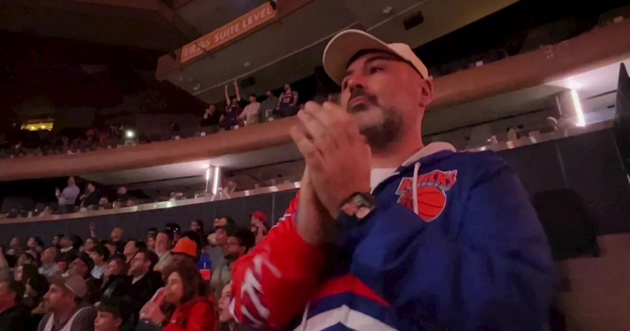 Meet the New York Knicks superfan prepared to follow the team during the NBA playoffs