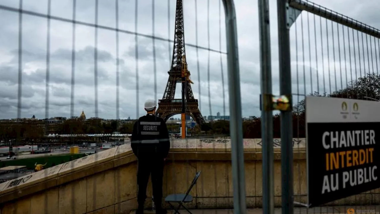 Eiffel Tower countdown turns to 100 days to Paris 2024