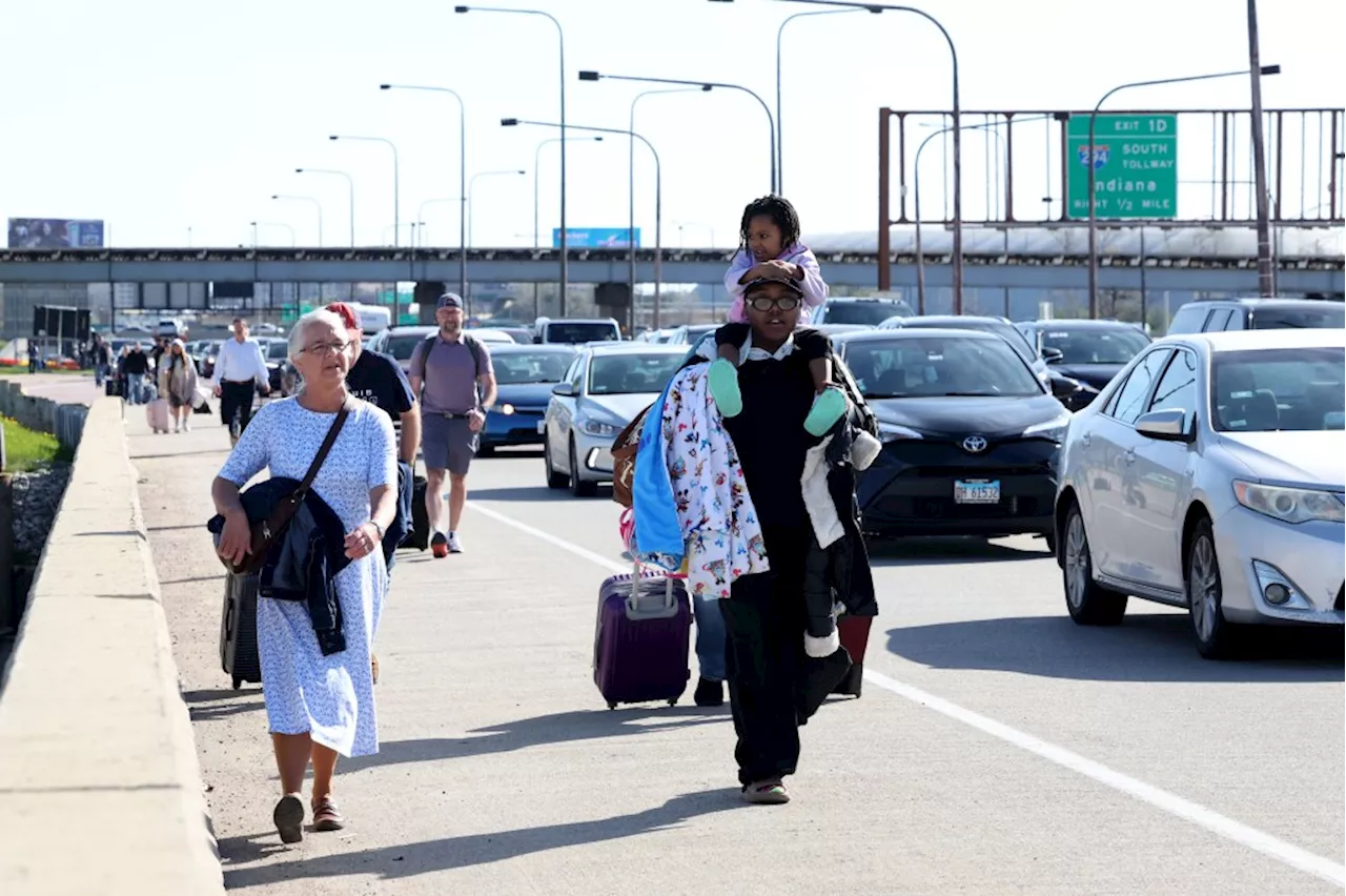 Protesters blocked highway entering O’Hare airport