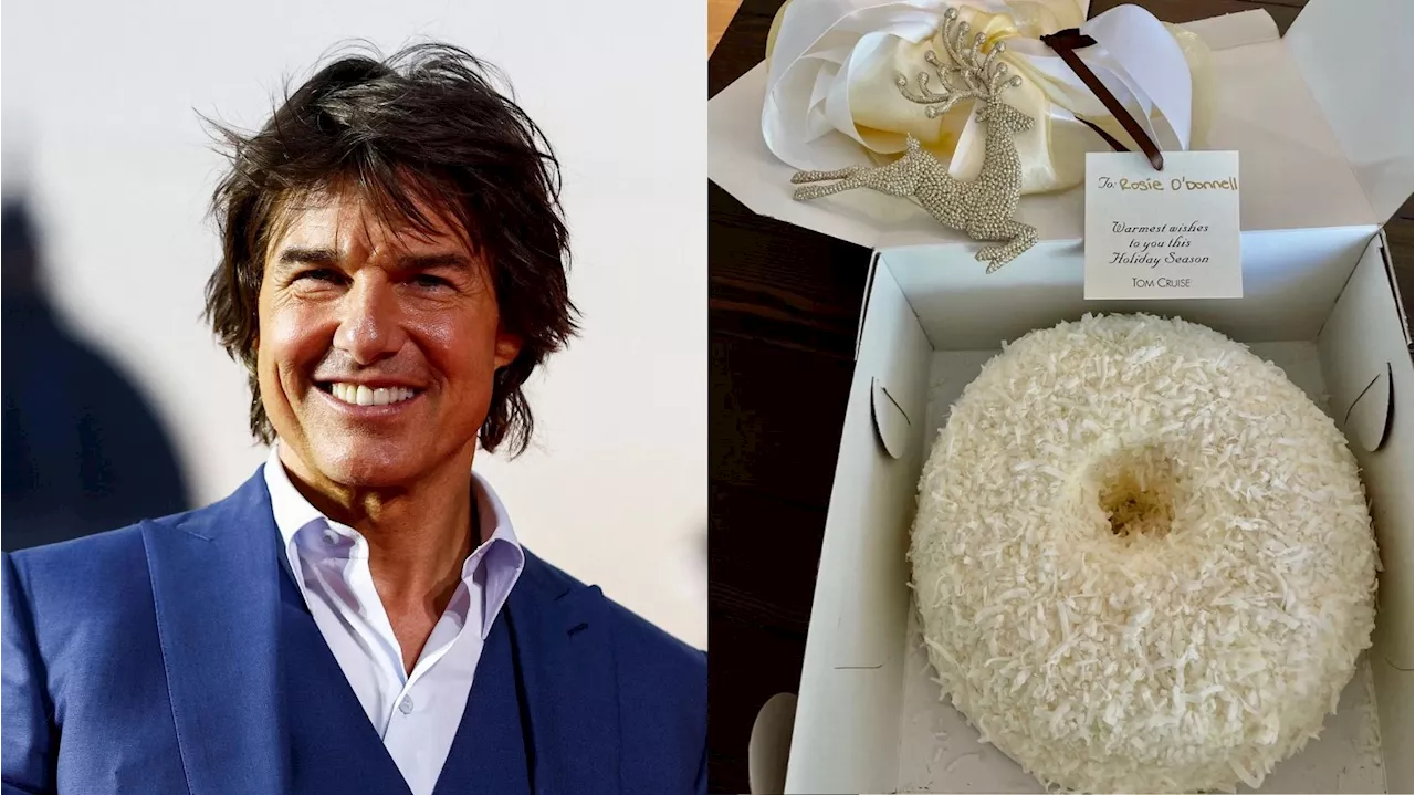 Tom Cruise envia um bolo de coco para seus amigos todo ano há décadas; entenda