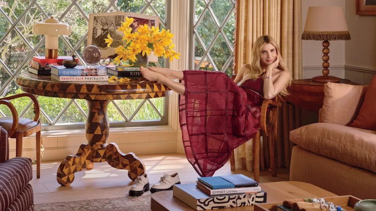 Step inside Emma Roberts’ sumptuous LA home