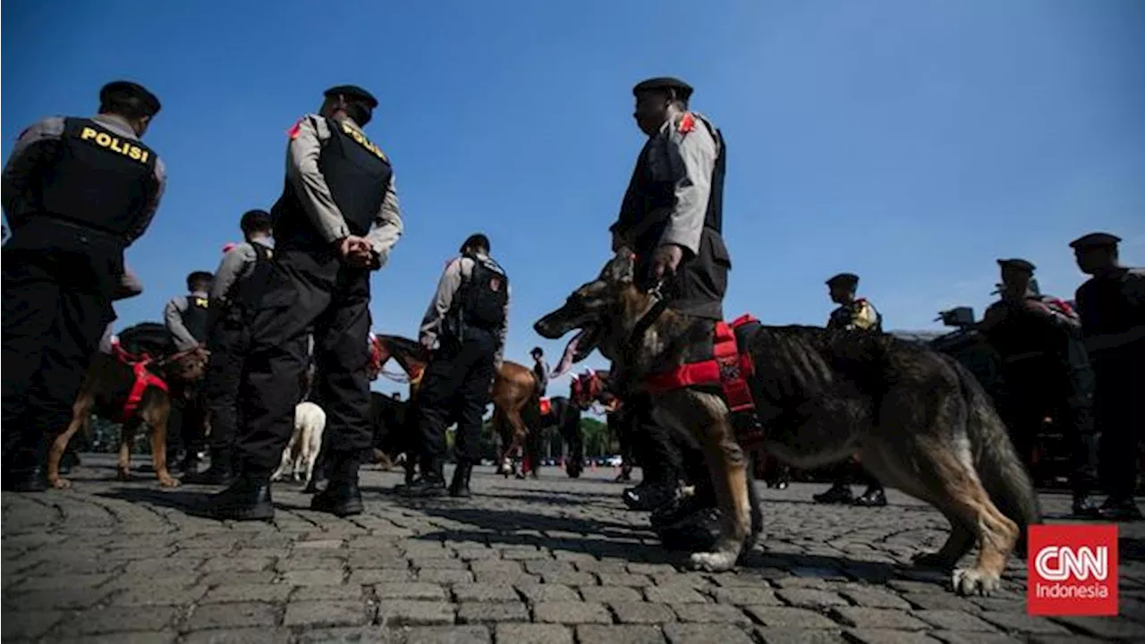 Polisi Kerahkan 3.315 Personel Amankan Aksi 164 di MK Hari Ini