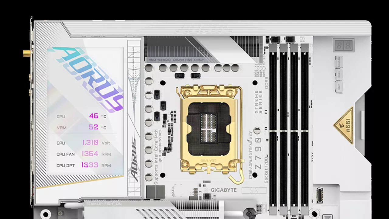 Gigabyte Xtreme Prestige: Limitierte Hardware-Edition glänzt mit goldenem Sockel