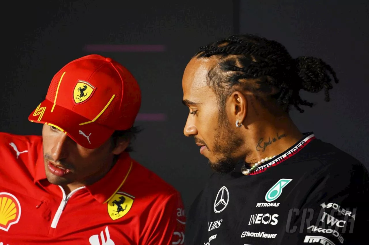 F1 winner questions if Ferrari are ‘regretting’ Lewis Hamilton-Carlos Sainz decision