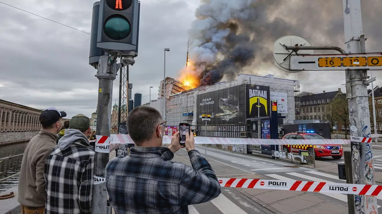 Mark Isitt om branden av Börsen: ”Kulturarvstragedi”