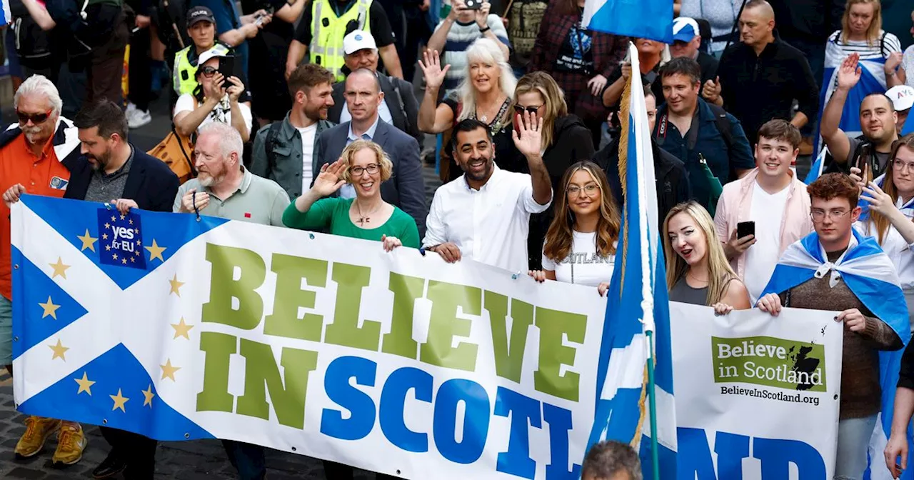 Independence march row as Alba party 'blocked' from speaking at rally by Greens