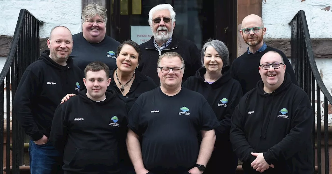 Lomond Radio welcome stars to Dumbarton studio as they mark DAB launch