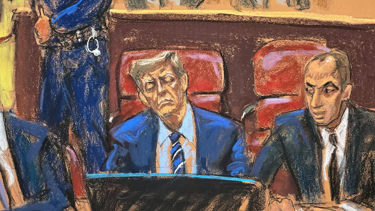 Donald Trump trial LIVE: Ex-president sparks speculation he fell asleep AGAIN as dismissed juror reveals...