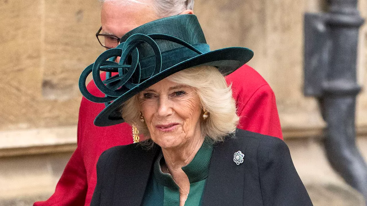 EPHRAIM HARDCASTLE: First-class Queen Camilla uses second-class stamps to save the palace a small...