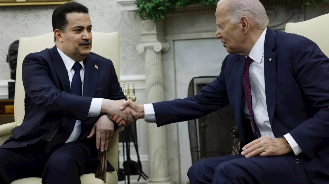 Biden meets with Iraq’s Prime Minister; Iran’s attack ‘will be met with a response’