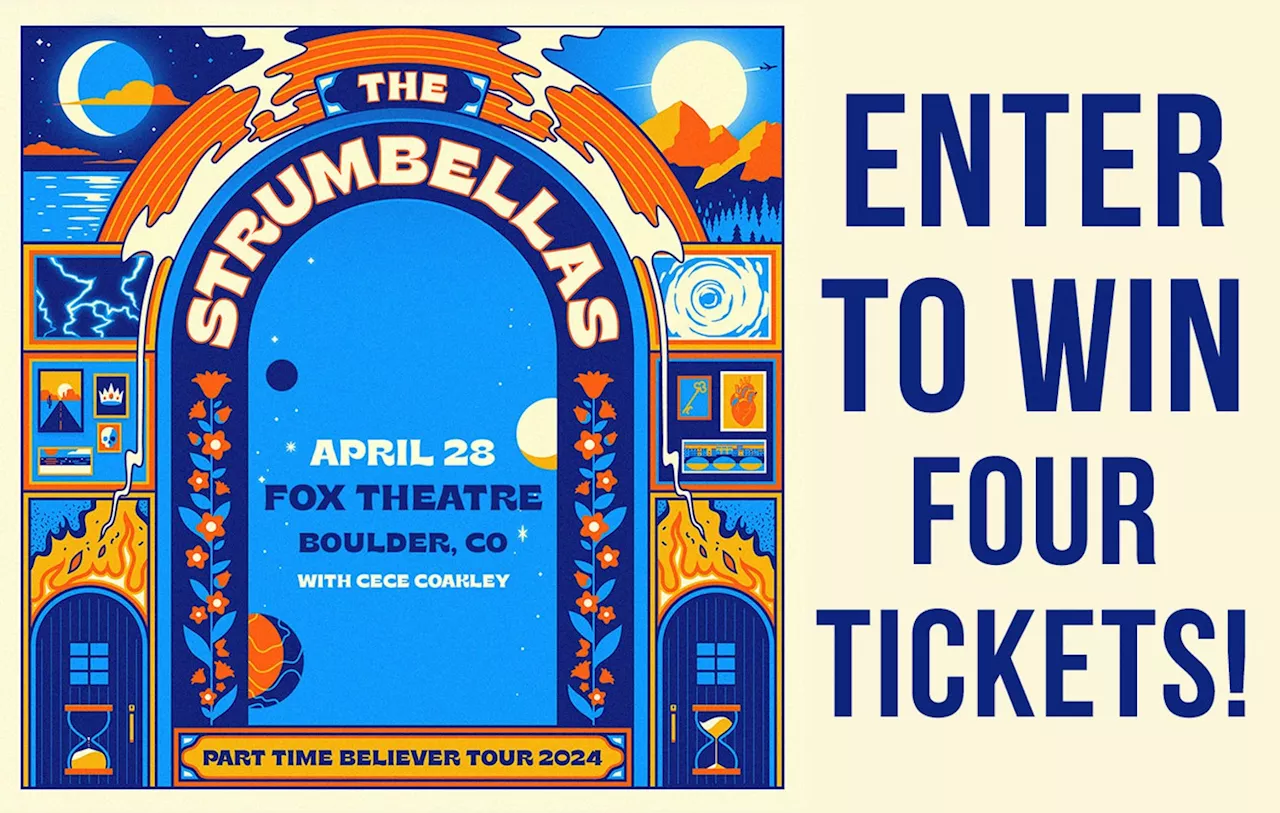 Enter to win two tickets to The Strumbellas at the Fox Theatre on April 28!