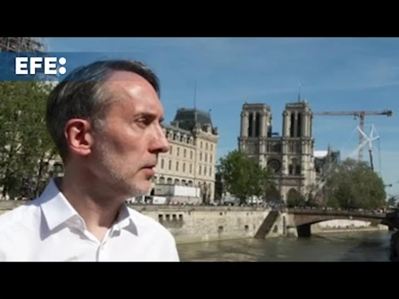 El organista de Notre Dame: 'Espero que la catedral recupere la energía de antes'