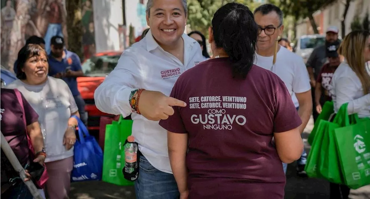 El candidato Gustavo Mendoza propone un programa de “Reforestación Urbana” en Cuajimalpa