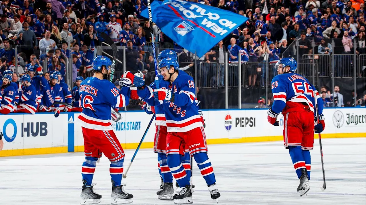 Rangers clinch Presidents' Trophy with shutout of Senators